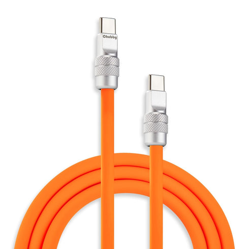 chubbycable Chubby 2.0 USB C 240W Fast Charging Cable Silicone Soft Durable