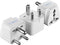 Ceptics India Travel Plug Adapter (Type D) for Pakistan, Nepal, Bangladesh - 3 Pack