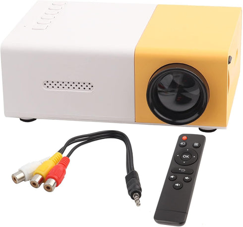 Home Theater Mini Projector, High Definition for Movie Home (U.S. Standard 110V-240V)