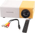 Home Theater Mini Projector, High Definition for Movie Home (U.S. Standard 110V-240V)