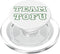 Plant Based Humor Design Team Tofu Vegan Vegetarian Tee for Tofu Lovers. PopSockets PopGrip for MagSafe