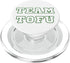 Plant Based Humor Design Team Tofu Vegan Vegetarian Tee for Tofu Lovers. PopSockets PopGrip for MagSafe