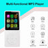 imkavery 128GB MP3 5.2, Player with Bluetooth Portable White Music Player for Kids with Built-in HD Speaker, FM Radio