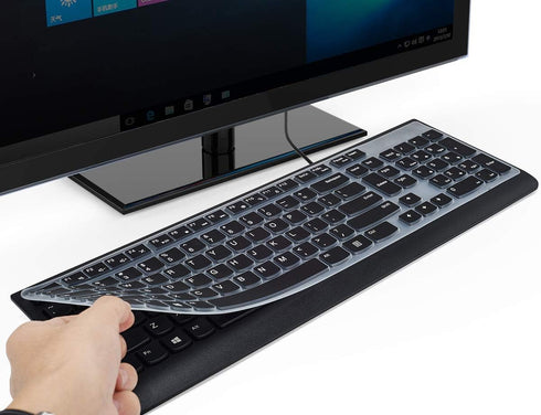 CaseBuy Keyboard Cover for Lenovo 510 Wireless Keyboard - GX30N81775, Black Protector Skin
