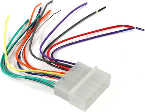 Scosche JE01B Car Radio Wire Harness Connector for Select 1988-1996 Jeep and Eagle Vehicles - Aftermarket Stereo Kit