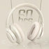 ZIHNIC Active Noise Cancelling Headphones, 60H Playtime Wireless Bluetooth Headset, Low Latency, Milky White