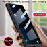2 Pack Privacy Tempered Glass for Samsung Galaxy Z Fold 2, Anti-peep Scratch Resistant Screen Protector Suit for Z Fold