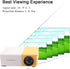 Home Theater Mini Projector, High Definition for Movie Home (U.S. Standard 110V-240V)