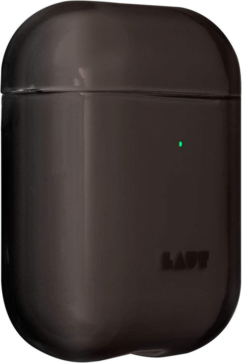 LAUT Crystal-X for AirPods 2 and 1 Charging Case | Crystal Clear Design | Anti-Scratch | Front LED Visible