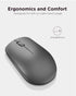 Lenovo 530 Full Size Wireless Computer Mouse for PC and Laptop, 2.4 GHz Nano USB Receiver, Ambidextrous Design,