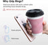 Velvet Caviar Cell Phone Ring Holder - Finger Ring & Stand for iPhone, Galaxy, Most Smartphones (Hamsa Hand)