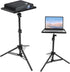 Veemoon Small Projector Stand Tripod with Tray, Adjustable Laptop Tripod Holder -
