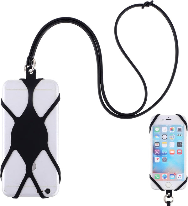 simarro Universal Cell Phone Lanyard, Anti-Fall Silicone Neck Strap Lanyard Compatible with Most Phones
