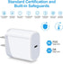 USB C Pixel 7 Fast Charger Type C Charging Block for Google Pixel 8a 8 Pro 7a 7 Pro 7 6a 6 Pro 5a, 20W PD 3.0 Adapter