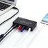 USB 3.0 Hub, 7-Port Powered USB Hub 3.0 with Metal Case, 36W AC Adapter-Type A