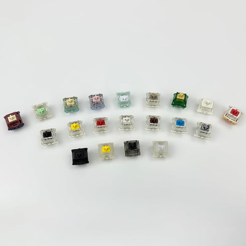 Gateron Series Mechanical Keyboard Switches Pack, New and Classic, 20pcs