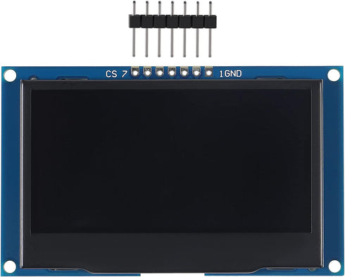 DWEII 2.4" 2.42 inch 128x64 SSD1309 7 I2C R3 OLED LCD Display Module Pin SPI/IIC Serial Interface for Arduino UNO DIY