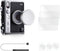 Rieibi Lens Cap & Screen Protector for Fujifilm Instax Mini EVO, Accessories with Anti-Loss String & LCD Protector