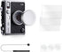 Rieibi Lens Cap & Screen Protector for Fujifilm Instax Mini EVO, Accessories with Anti-Loss String & LCD Protector