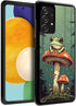 Cute Frog Mushroom Forest Phone Case for Samsung Galaxy A32 5G, Dustproof Full-Body Case for Women Girls