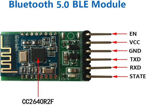 DSD TECH HM-19 Bluetooth 5.0 BLE Module with CC2640R2F Compatible for DIY by DSD TECH