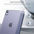 MoKo iPad mini 7 (A17 Pro) Generation Case 2024, Slim Lightweight Protective Hard Back Shell, Support Touch ID, Auto