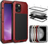 Marrkey iPhone 11 Pro Max Case, Heavy Duty Shockproof Full Body Protective Cover with Silicone Built-in Screen