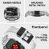 amBand Bands Compatible with Apple Watch 9/8/7 41mm - M1 Sport Series Rugged Case with TPU Strap for iWatch