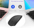 Bluetooth Mouse for iPad Pro, Rechargeable Wireless Mouse for MacBook, Chromebook, Windows Laptop (Black)