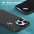 TENOC 16 6.9 Inch Phone Case Compatible with iPhone Pro Max, Black Case Anti-Fingerprint Protective Bumper Matte Cover