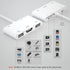Lightning to HDMI Adapter with USB Camera - 6 in 1 Adapter for iPhone, Supports MIDI Keyboard, Plug & Play