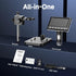 LPM7 4.3" Coin Microscope, IPS Digital Microscope for Adults, Coin Magnifier with 8 LED Lights
