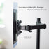 VIVO 27 Inches Height Adjustable VESA Adapter Stand for Individual Monitors up to Black