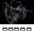 Acouto Lug Ring Camera Strap Triangle Split Ring Alloy Hook, 5pcs Camera Shoulder Strap Adapters for Round Eyelet