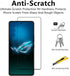 For Asus ROG Phone 8 /Rog Phone 8 Pro, 2pcs Anti-Scratch Full Coverage Protection Tempered Glass