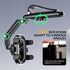 MOXRUQ 1 360 PC Car Rearview Mirror Phone Holder, Rotatable Sun Visor Phone Holder, Multifunctional Auto Clamp Car