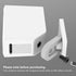 Zwolf Adjustable Metal Wall Mount for SimpliSafe Wireless Indoor Security Camera, Better Viewing Angle, White