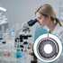FotoAene Microscope(SK25) Microscope Adjustable Iris Aperture Diaphragm Aperture Adjustable Lens Optical Diaphragm