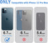 Clear Compatible Case for iPhone 12 Pro Max, Transparent Soft Shockproof Protective Slim Thin Bumper Cover