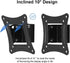 YHNNH 14-26inch Universal Wall Mount TV Stand For LCD LED Screen Tilt Angle Monitor Wall Mount Bracket For VESA TV