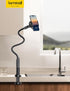 Lamicall Gooseneck Phone Holder - Flexible Long Arm Bedside Clip, Cell Phone Mount Clamp for 4-7" Phones, Black