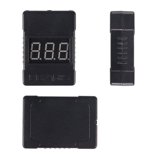 Lipo Battery Checker, 6 Pack RC Lipo Voltage Detector with Low Voltage Buzzer Alarm and LED Indicator
