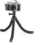 Amazon Basics 10-inch, Portable and Flexible Tripod with Wireless Remote and Smartphone Clamp, Black