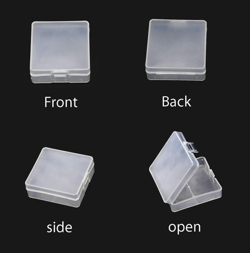 Pack of 6 9V Battery Storage Case, 9 Volt Battery Organizer for 2 x 9V Batteries