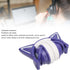 PUSOKEI RGB Cat Ear Headphone, Stereo Cute Gaming Bluetooth Headphones with 3.5mm Cable, Over Ear, Adjustable LED Light