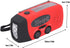 Aoaoy 3 Solar Radio Emergency Hand Crank Portable Power Bank AM/FM NOAA Weather Radio with LED Flashlight Cell Phone