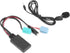 Bluetooth Audio Adapter, DC12V 6Pin AUX-in Adapter with Microphone, ABS Fit for Renault Clio/Espace/Megane