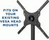 200x200 mm 300x300 400x400 mm 32 Inch 55 Inch Mount-It! VESA Mount Adapter Kit | TV Wall Mount Bracket Adapter Converts