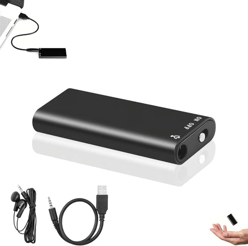 Generic Mini Voice Recorder: Capture Every Sound with Smart, Compact Precision, Voice Activated