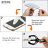 Screen Opening Tool 2 PCS Opening Pliers Cellphone Suction Cup Repair Kit for Mobile Phone Tablet Laptop